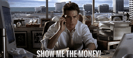 Show me the money GIF